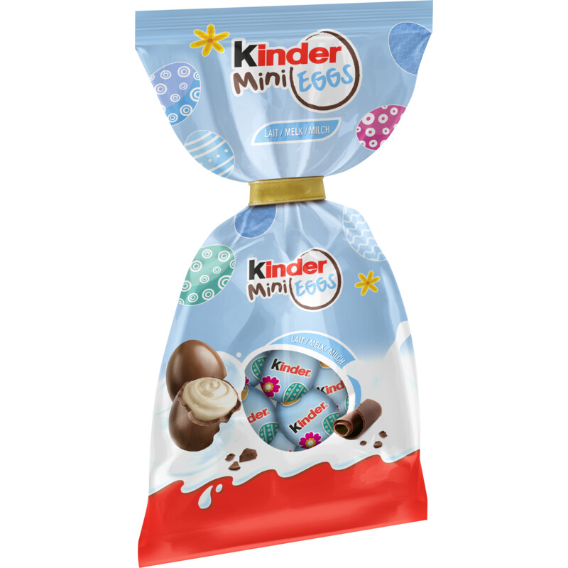 Een afbeelding van Kinder Mini eitjes melk