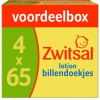 Een afbeelding van Zwitsal Billendoekjes 4-pack