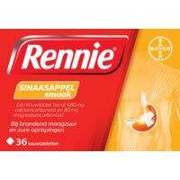 Afbeelding van Rennie Kauwtablet sinaasappelsmaak