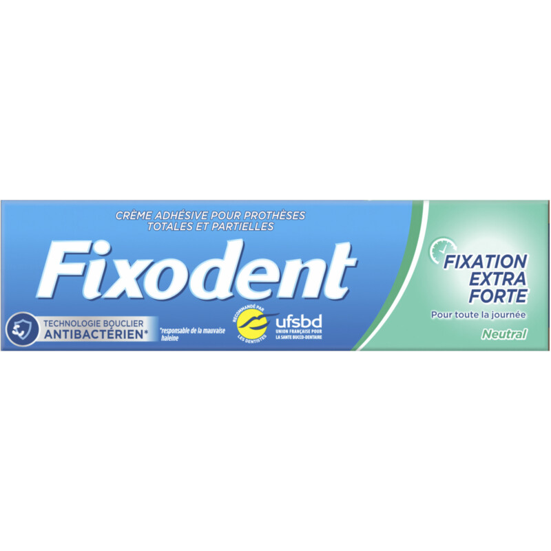 Een afbeelding van Fixodent Kleefpasta sterke fixatie neutral