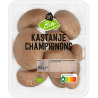AH Biologisch kastanje-champignons 250 gram