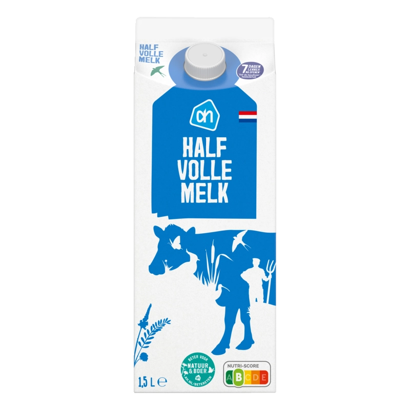 Halfvolle melk