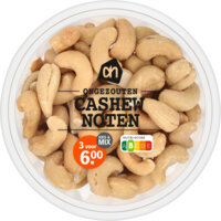 Een afbeelding van AH Ongezouten cashewnoten