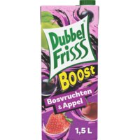 Een afbeelding van DubbelFrisss Boost bosvruchten & appel