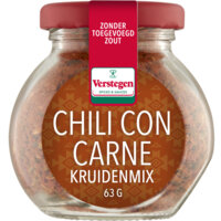 Een afbeelding van Verstegen Chili con carne kruidenmix
