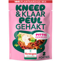 Afbeelding van Verstegen Kneed & klaar peulgehakt pittig