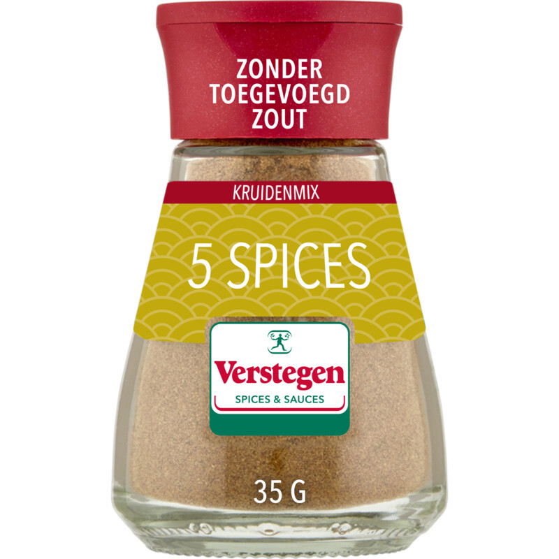 Een afbeelding van Verstegen World spice blend 5 spices