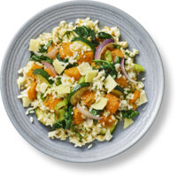 Een afbeelding van AH Gesneden verspakket pompoen risotto