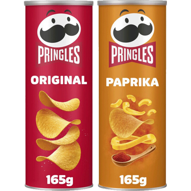 Pringles chips voordeel snack pakket bestellen Albert Heijn