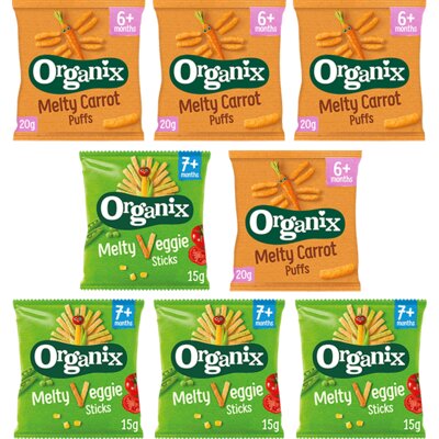 Organix baby snacks voordeelpakket