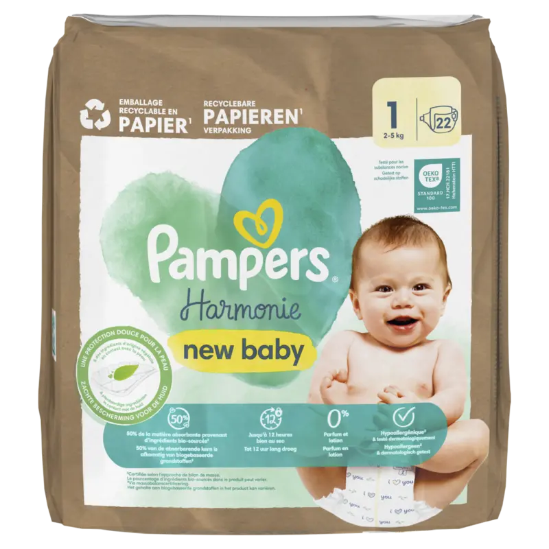 Harmonie luiers maat 1