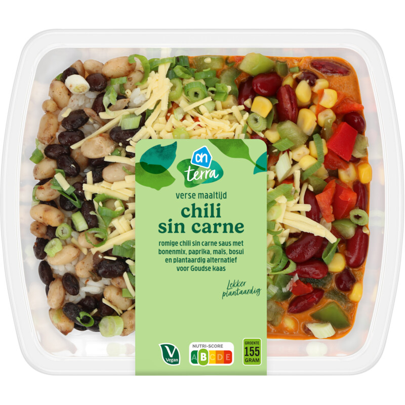 Een afbeelding van AH Verse maaltijd chili sin carne