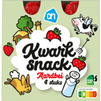 Een afbeelding van AH Super kwarksnack aardbei