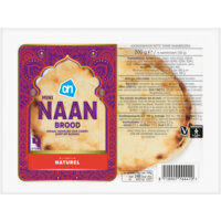 Een afbeelding van AH Mini naanbrood naturel