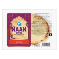 AH Mini naanbrood naturel