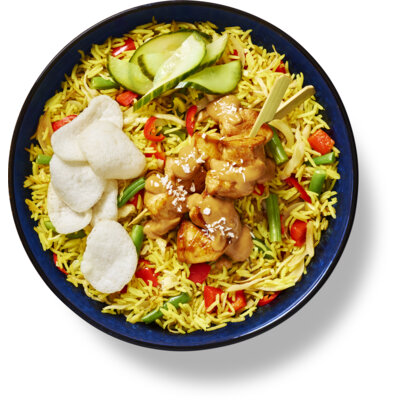 pdp-image-AH Gebakken gele rijst met saté verspakket