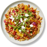 Een afbeelding van AH Gesneden verspakket ovenschotel orzo