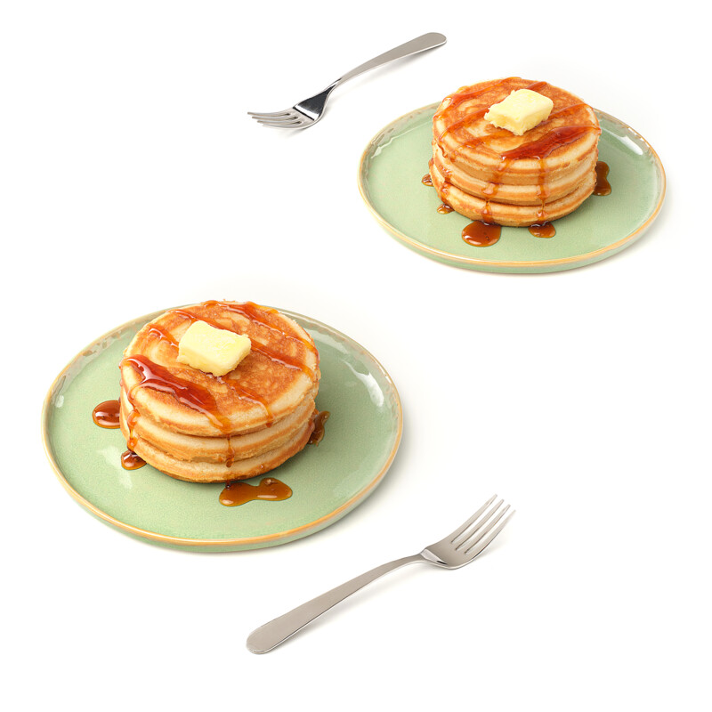 Een afbeelding van AH American pancakes naturel