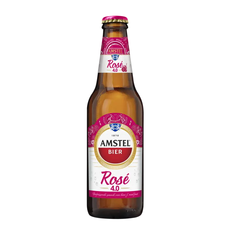 Rosé bier fles