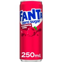 Een afbeelding van Fanta Raspberry zero sugar