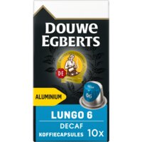Een afbeelding van Douwe Egberts Lungo 6 decaf koffiecups
