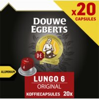 Een afbeelding van Douwe Egberts Lungo original capsules voordeelpak