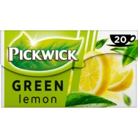Een afbeelding van Pickwick Groene thee lemon