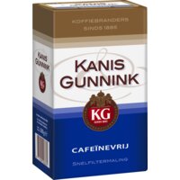 Een afbeelding van Kanis & Gunnink Koffie cafeinevrij snelfiltermaling