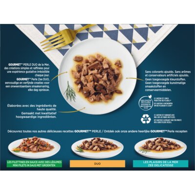 pdp-image-Gourmet Perle zee duo minifilets in saus