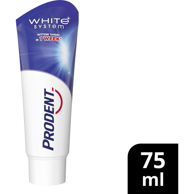 Een afbeelding van Prodent Tandpasta white system