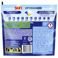 Een afbeelding van Sun Optimum all-in-1 citroen vaatwascapsules