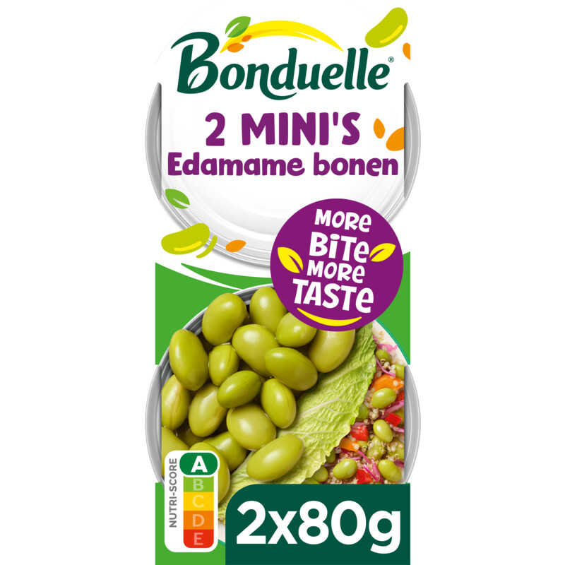 Een afbeelding van Bonduelle Edamame bonen 2 mini's voor salades