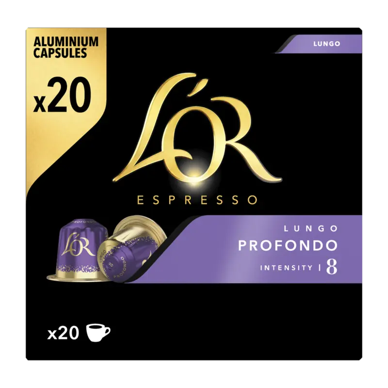 L'OR Espresso lungo profondo capsules