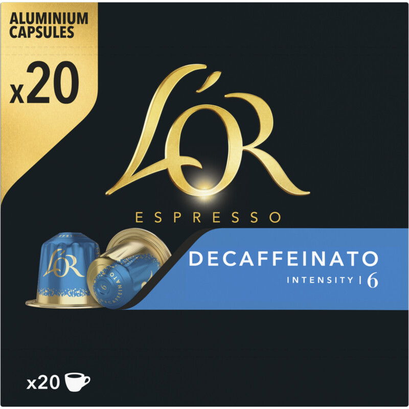 Een afbeelding van L'OR Espresso decaffeinato capsules