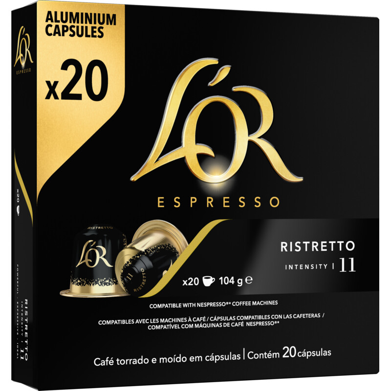Een afbeelding van L'OR Espresso ristretto capsules