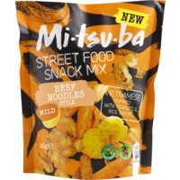 Een afbeelding van Mitsuba Streetfood snackmix beef noodles