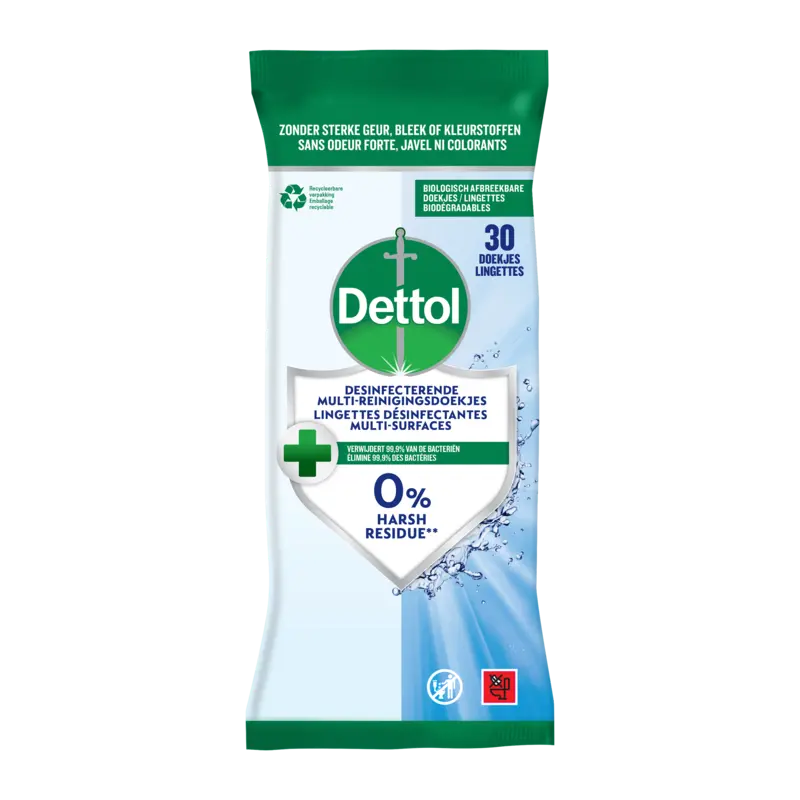 Dettol Schoonmaakdoekjes cleanser