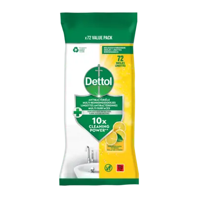 pdp-image-Dettol Antibacteriële schoonmaakdoekjes citroen