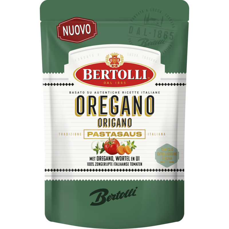 Een afbeelding van Bertolli Pastasaus oregano