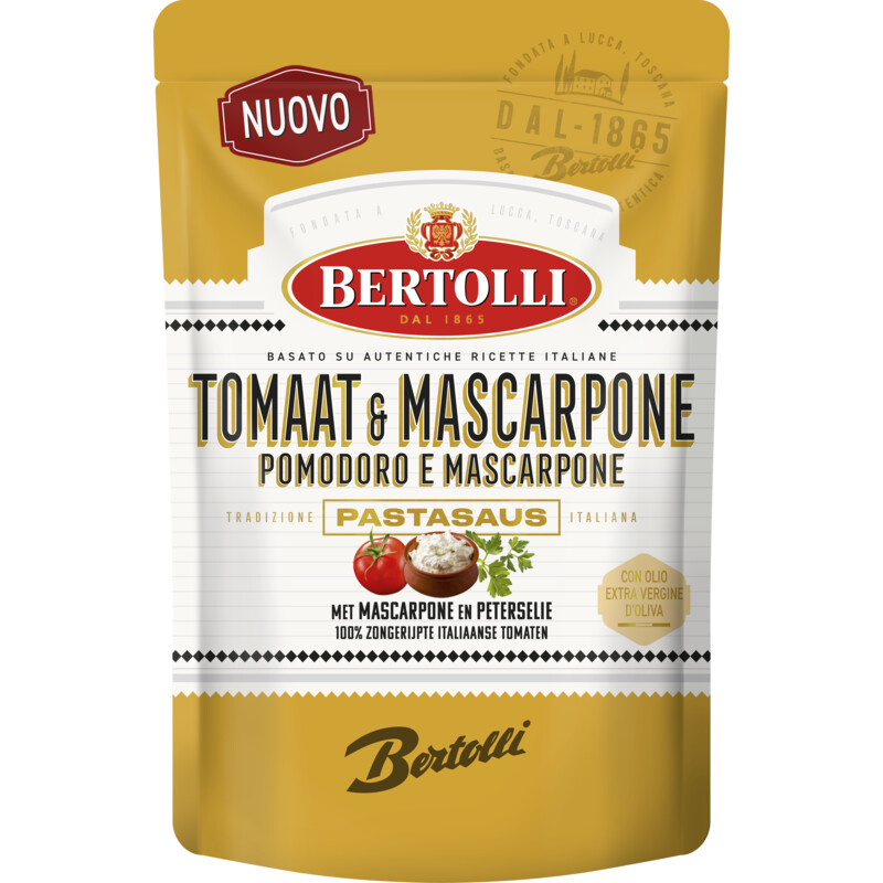 Een afbeelding van Bertolli Pastasaus tomaat & mascarpone