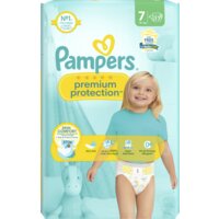 Een afbeelding van Pampers Premium protection luiers maat 7