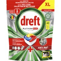 Een afbeelding van Dreft Platinum plus vaatwascapsules citroen