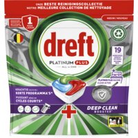 Een afbeelding van Dreft Platinum plus vaatwastabletten