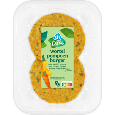 pdp-image-AH Terra Plantaardige wortel pompoen burger
