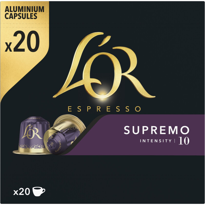 Een afbeelding van L'OR Espresso supremo capsules