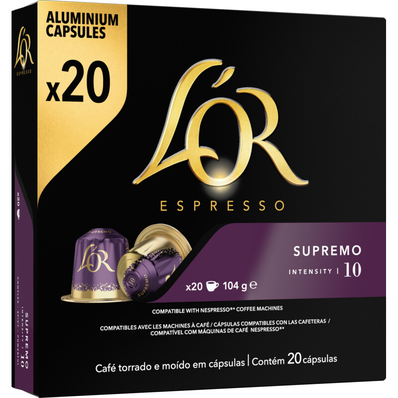 Een afbeelding van L'OR Espresso supremo capsules