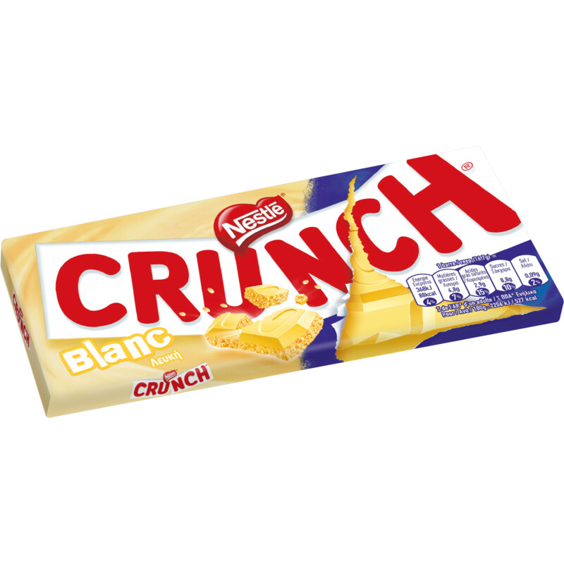 Een afbeelding van Nestlé Crunch witte chocolade reep