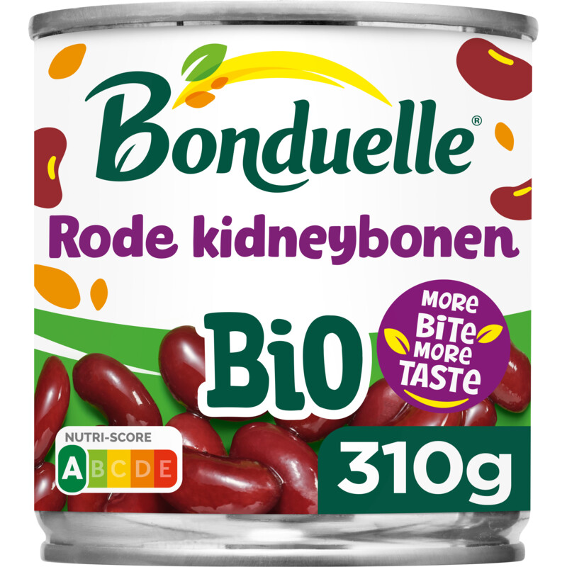Een afbeelding van Bonduelle Rode kidneybonen bio
