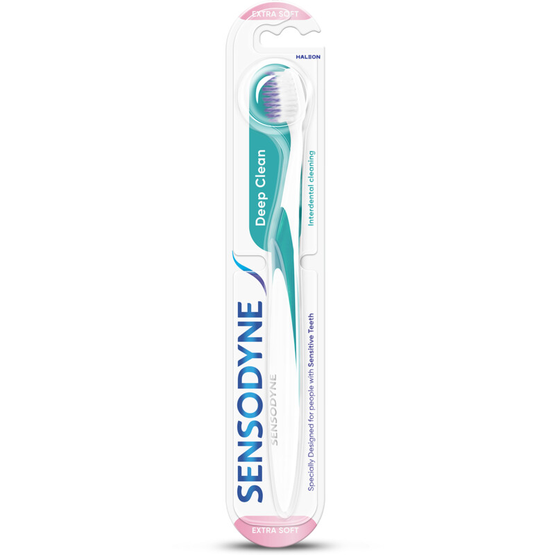 Een afbeelding van Sensodyne Deep clean tandenborstel