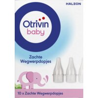 Een afbeelding van Otrivin Baby zachte wegwerpdopjes